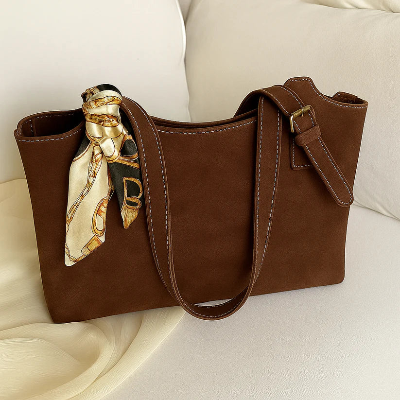 Lyana Whiskey Tote- Maroon