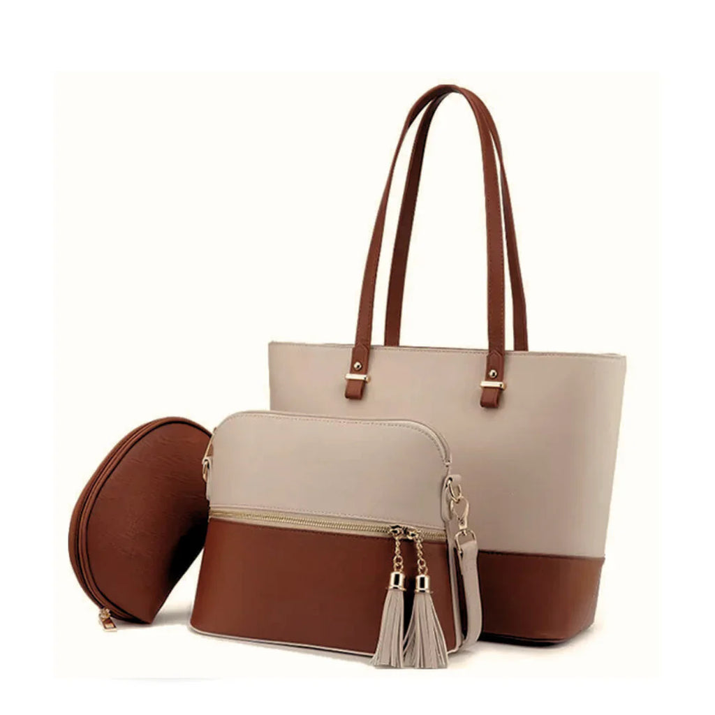 GRACE- BEIGE & BROWN