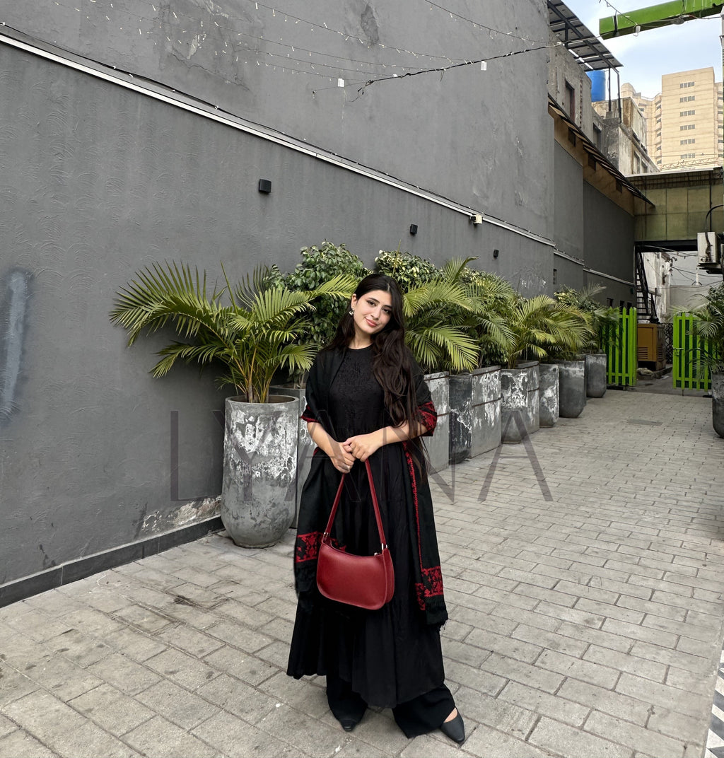 Lyana Rouge Black Bag