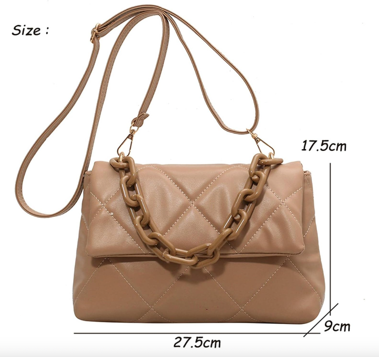 Lyana Lux Bag Beige