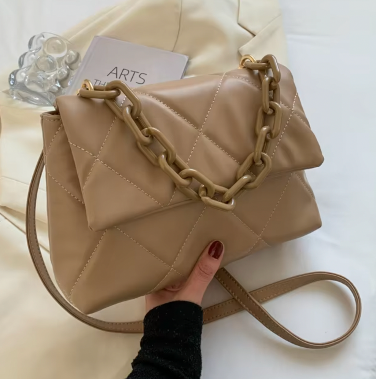Lyana Lux Bag White
