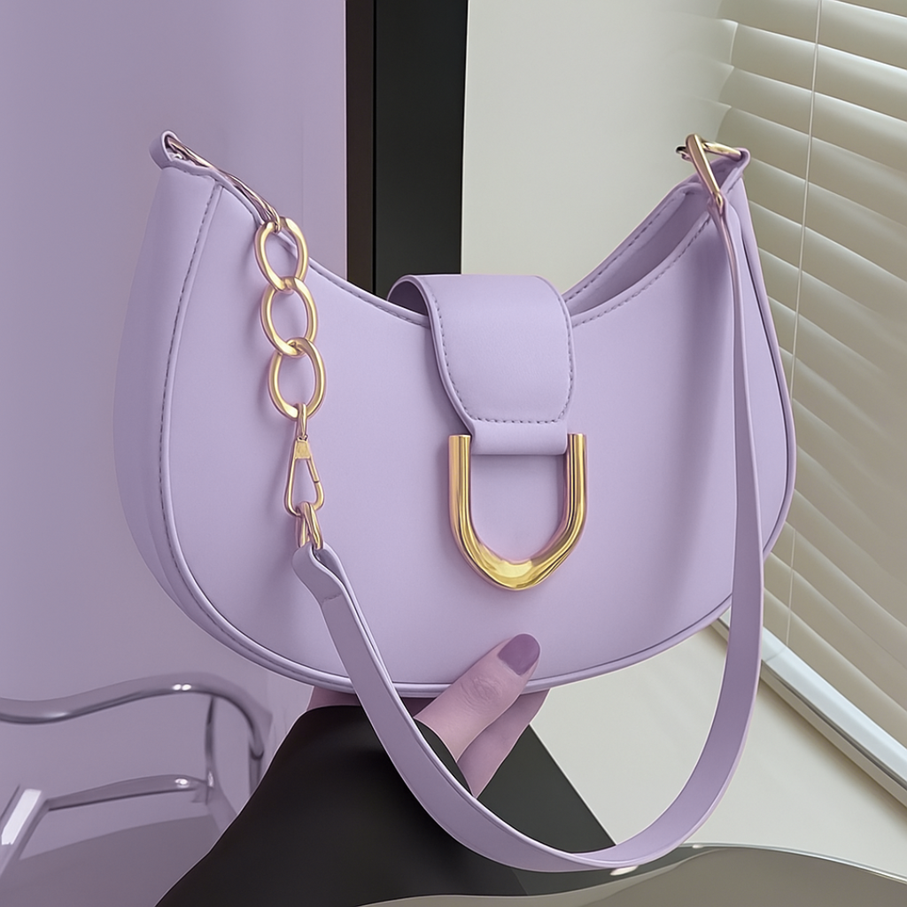 Lyana Eclipse White Bag
